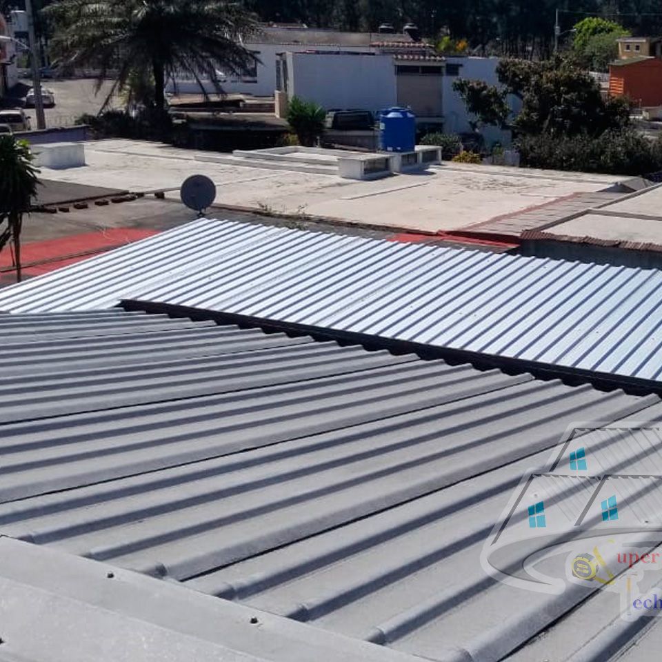 Proyecto reparación de techos y canales, casa zona 11 Utatlán